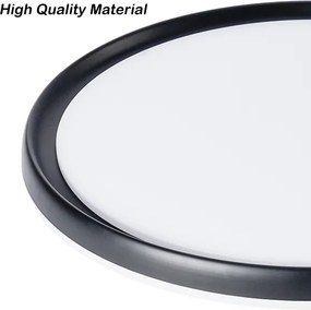 BRILAGI - dimmelhető LED mennyezeti lámpa RIVO LED/72W/230V 3000-6000K fekete Ø 50 cm + távirányító