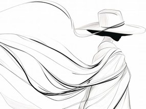 Poszter 42x29,7cm Eltűntél a sarkon túl