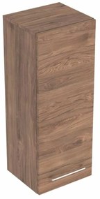 Fürdőszobaszekrény alacsony Geberit Selnova 33x85x29,7 cm diófa hickory kivitelben 501.278.00.1