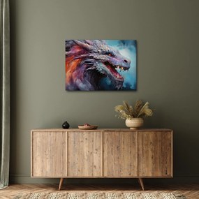 Kép - Egy sárkány illusztrációja (70x50 cm)