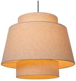 Lucide 21435/60/38 - Csillár zsinóron TRIBUTE 1xE27/40W/230V krémes