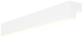 Fali lámpa, 60cm széles, fehér, 3000K melegfehér, 820 lm, CRI 80, 120°, SLV L-Line 1001299