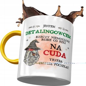 Sárga Bögre Kiskereskedőnek A Csodákhoz Kell Egy Pillanat Nyomtatott Fotóval