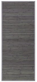 Zöld-szürke bambusz szőnyeg 75x175 cm – Casa Selección