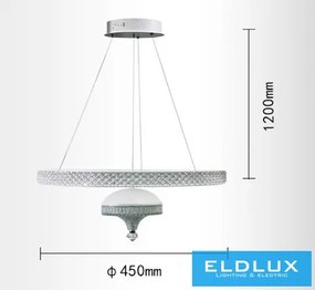 ELDLUX LP-17BF Modern Led Függesztett Lámpa IP20