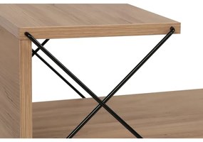 Éjjeli szekrényke CROSS 55x50 cm barna