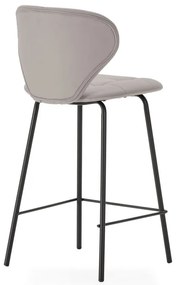 Bézs bárszék szett 2 db-os (ülésmagasság 67 cm) Maura – Marckeric