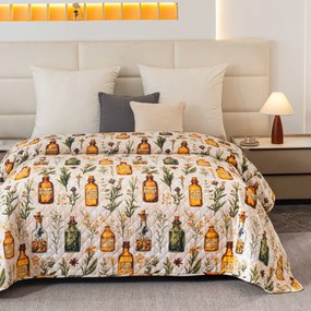 Ágytakaró APOTHECARY, krémszínű Méret: 220 x 240 cm