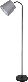 Godric állólámpa e27 ip20 szürke fekete 141cm magas