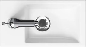 Cersanit K32-001-BOX - COMO beépíthető mosdó 22×40 cm, kerámia, fényes fehér