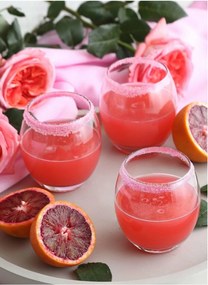 6 részes üveg pohár szett 405 ml