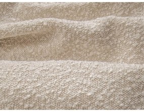 Krémszínű kárpitozott ágytámla 209x100 cm Darren – Micadoni