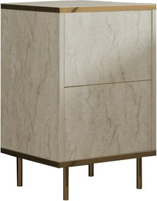 Imaj Travertine and Gold éjjeliszekrény
