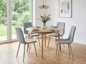 Világosszürke LIBRA étkezőszék