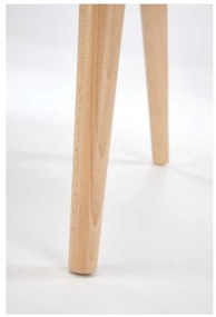 Taberu étkezőszék, szürke / bükkfa