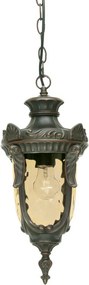ELSTEAD PH8-M-OB PHILADELPHIA Kültéri Függő Lámpa Borostyán, Antik Bronz IP44