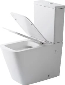 Eros ES QUADRO monoblokk WC - perem nélküli - WC ülőkével komplett