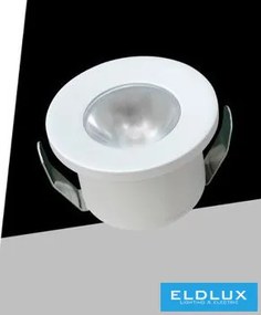 UNIVERSO Mini spot lámpatest 1w zöld 80lm 30° IP20 Fehér D31x22mm kivágás:D28mm