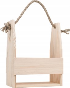 Sörtartó doboz Fából Hat darabos 6 sörtartó Ajándék