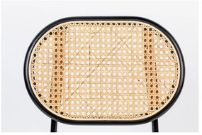 Fekete-világosszürke bárszék 94 cm Spike – Zuiver