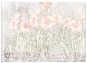 Kép - Liliomok freskója (70x50 cm)