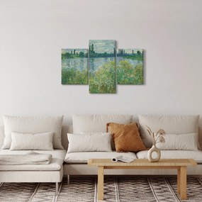 Kép - Claude Monet, Banks of the Seine, reprodukciók (90x60 cm)