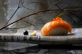 Canvas Vászonkép Ázsiai Konyha Japán Étel Sushi 60x40