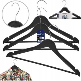 3x Ruhaakasztók Ruházati ruházat fekete forgatható szekrény