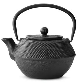 Jang fekete öntöttvas teáskanna szűrővel, 1,2 l - Bredemeijer