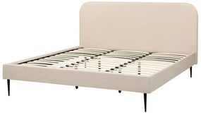 Franciaágy 180 cm Faris (bézs boucle) (ágyráccsal). 1078946