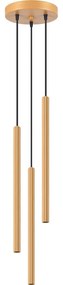 Sollux SL.1342 - Csillár zsinóron ARCHE 3xG9/8W/230V arany