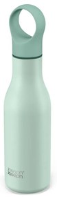 Mentazöld rozsdamentes acél utazó ivópalack 500 ml Loop – Joseph Joseph