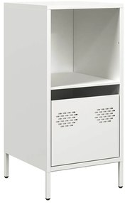 fehér hidegen hengerelt acél tálalószekrény 35x39x73,5 cm