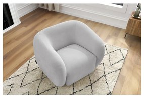 Szürke fotel Celine – Bobochic Paris