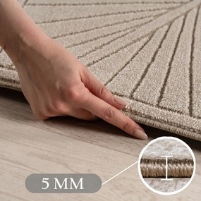 Bézs kültéri-beltéri futószőnyeg 80x250 cm Nova 1203 – Ayyildiz Carpets