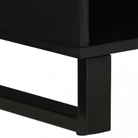 tömör akácfa és szerelt fa TV-szekrény 100 x 33 x 46 cm