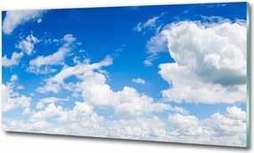 Fotó üvegkép Vízesés a hegyekben 100x70