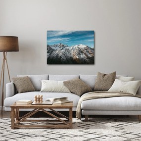 Havas csúcsok képe, Fiordland (70x50 cm)