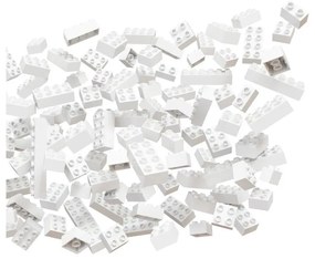 Snow építőkocka szett golyópályához, 120 db-os - Hubelino