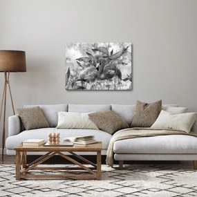 Kép - Flamingók graffiti (70x50 cm)