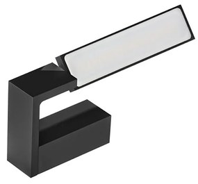 Azzardo Dalen fürdőszobai fali lámpa, fekete, 4000K természetes fehér, beépített LED, 7W, 840 lm, AZ-2961