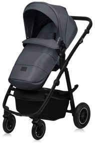 Lionelo - Kombinált babakocsi 2 az 1-ben AMBER PLUS Szürke Grafit