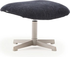 Sötétkék zsenília lábtartó Teryl – Kave Home