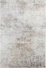 Szőnyeg 95x140 kőbeton nappaliba,krém-bézs minta