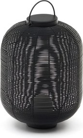 Fekete LED szabályozható asztali lámpa (magasság 37 cm) Saranella – Kave Home