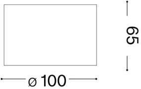 Ideal Lux - LED Spotlámpa SPIKE 1xGX53/9W/230V fehér