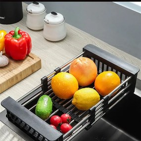 Teleszkópos Csöpögtető mosogatóhoz fekete