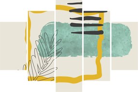 Kép - Absztrakt lapok N⁰2 (150x105 cm)