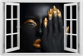 Poszterek 60x40 Arc az arany tenyér alatt