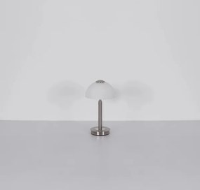 Globo 21953N - ULDIN érintésvezérelt, dimmelhető LED asztali lámpa LED/7W/230V 3000K matt króm